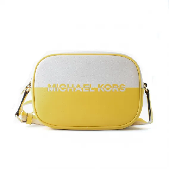 Umhngetasche Michael Kors JET SET TRAVEL Gelb 22 x 15 x 6 cm