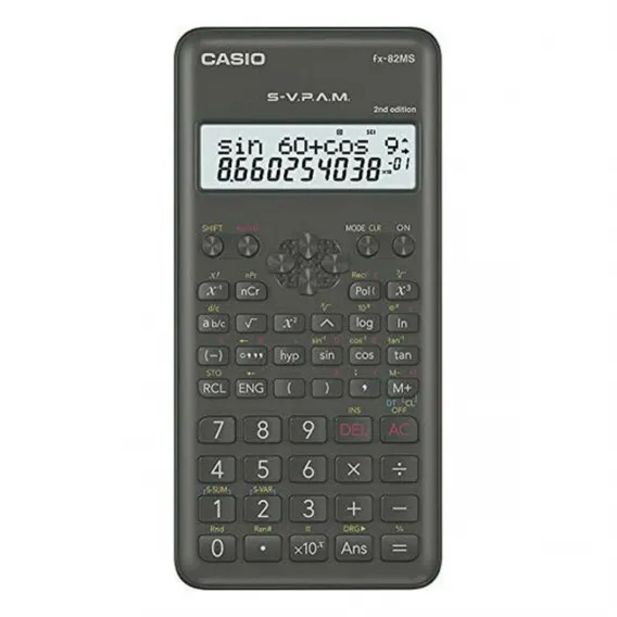 Wissenschaftlicher Taschenrechner Casio FX-82MS-2 Schwarz