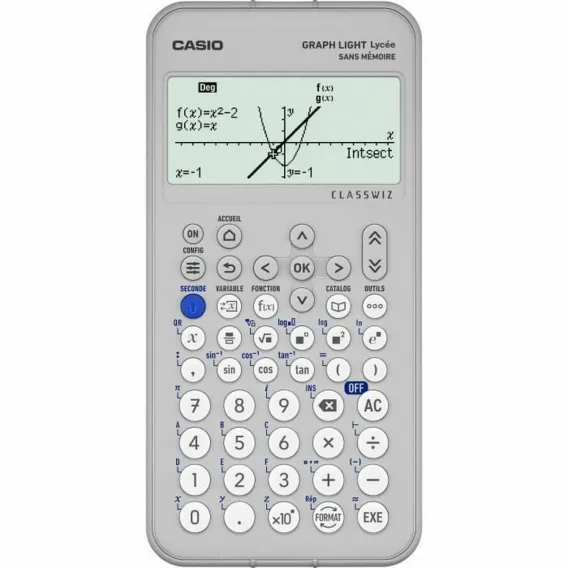 Wissenschaftlicher Taschenrechner Casio Graph Light Grau