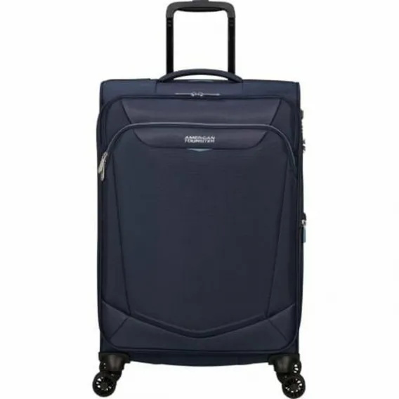 Trolley Koffer American Tourister SummerRide Spinner Blau 76 L 69 x 43 x 29 cm