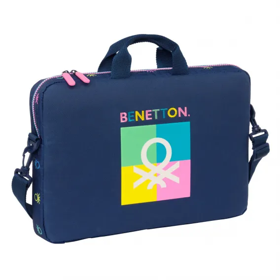 Laptoptasche Benetton Cool Marineblau 40 x 27 x 4 cm