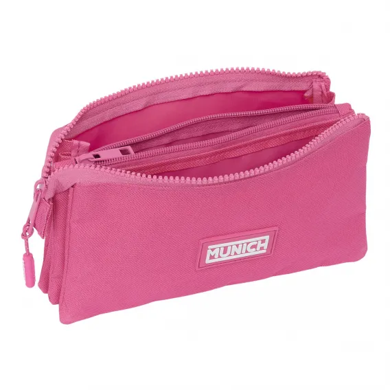 Schlamperetui Faulenzer Federtasche Schulmppchen Safta Fucsia 22 x 12 x 3 cm