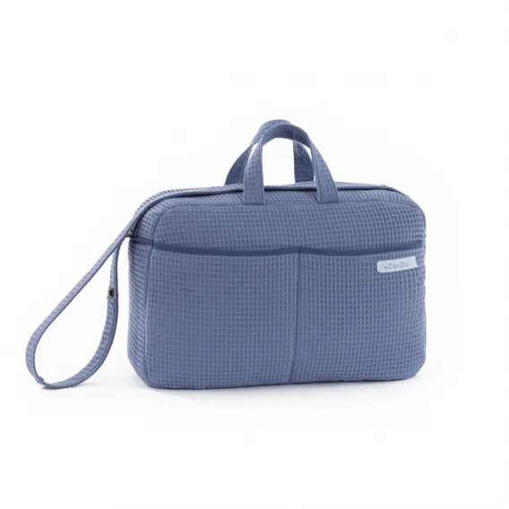 Wickeltasche Mi bollito Blau 15 x 30 x 45 cm