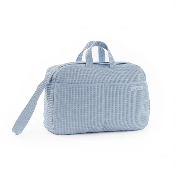 Wickeltasche Mi bollito Hellblau 15 x 30 x 45 cm