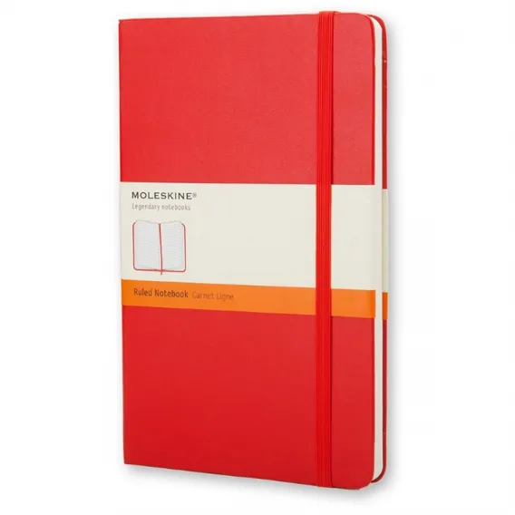 Schein Notizblock Moleskine MM710R Rot 1 Stck