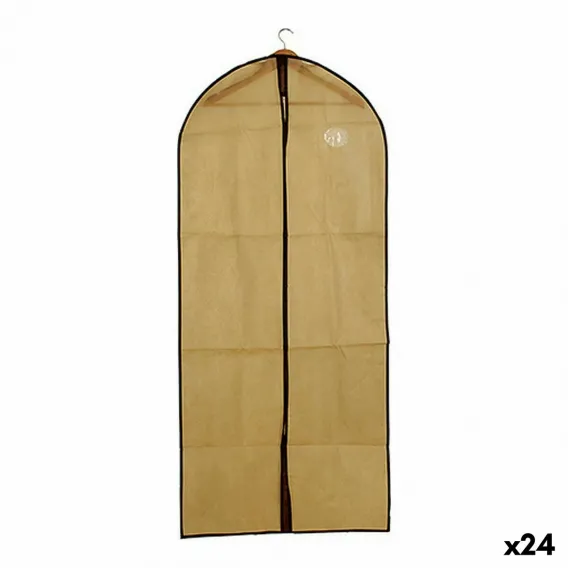 Kleidertasche Beige Polypropylen 60 x 1 x 170 cm 24 Stck